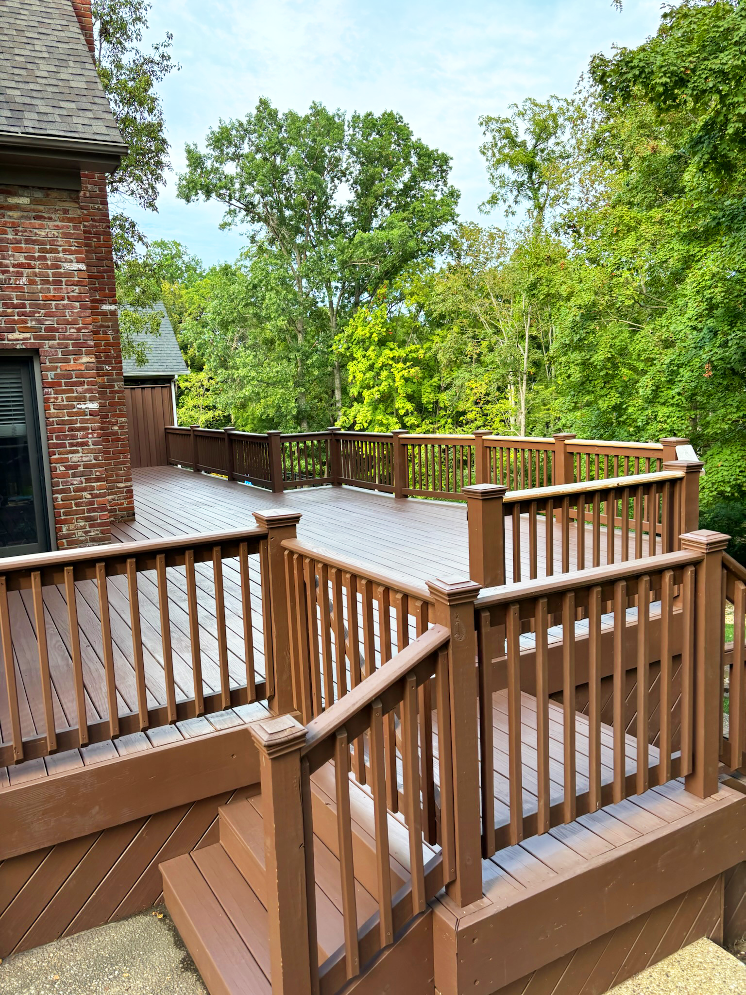 Painted porch